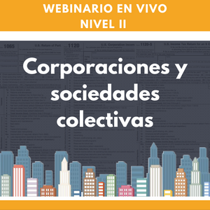 Nivel II: Corporaciones y sociedades colectivas presenciales webinario