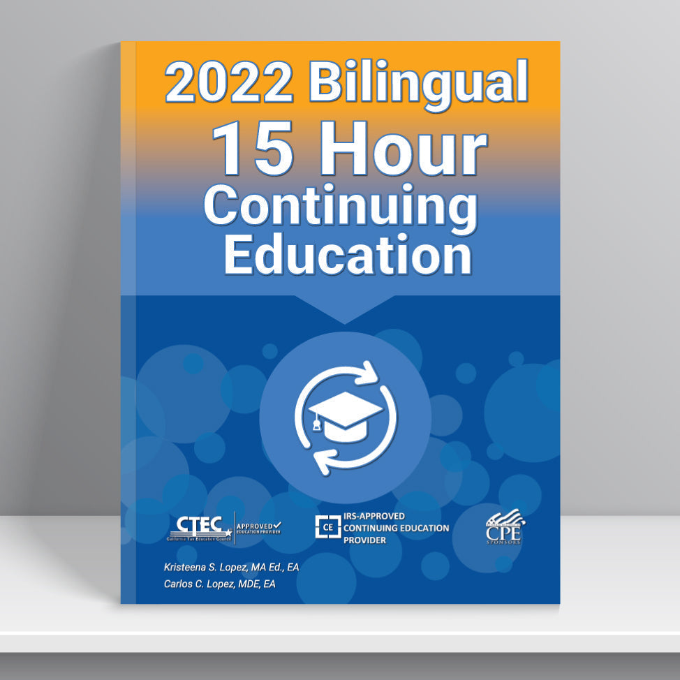 Bilingual 15 Hour of Continuing Education