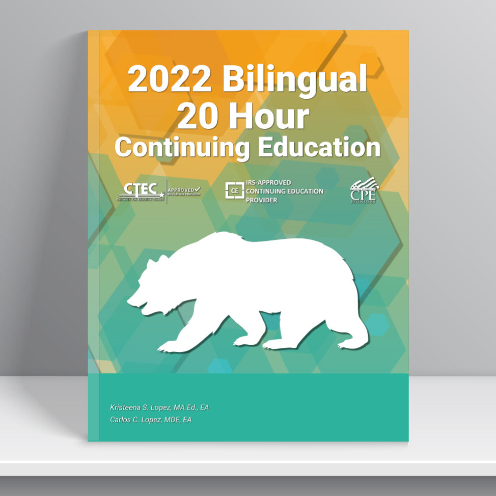 Bilingual CTEC 20 Hour Continuing Education